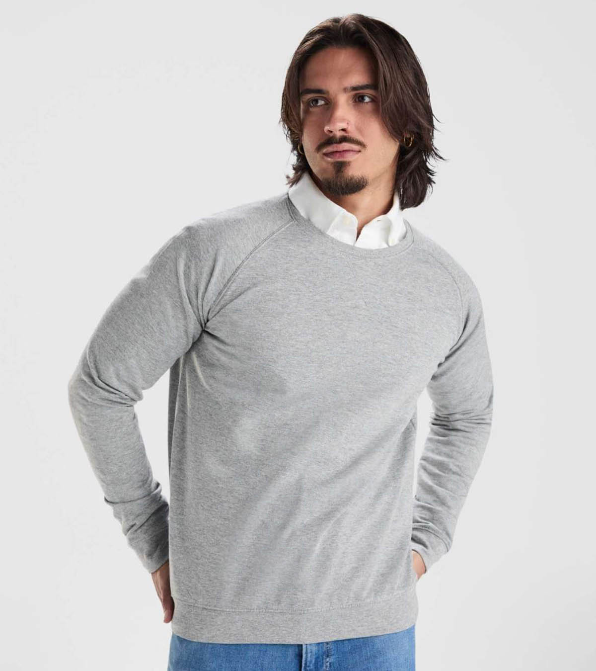 Sudaderas sin capucha para hombres